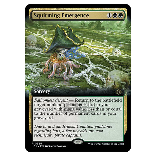 Magic The Gathering - The Lost Caverns of Ixalan - Squirming Emergence (Extended Art) - 0386