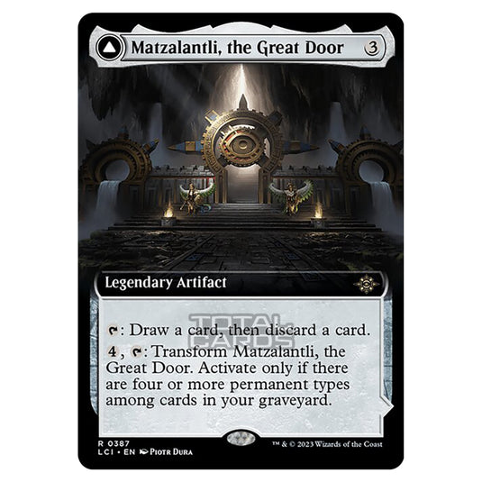Magic The Gathering - The Lost Caverns of Ixalan - Matzalantli, the Great Door // The Core (Extended Art) - 0387