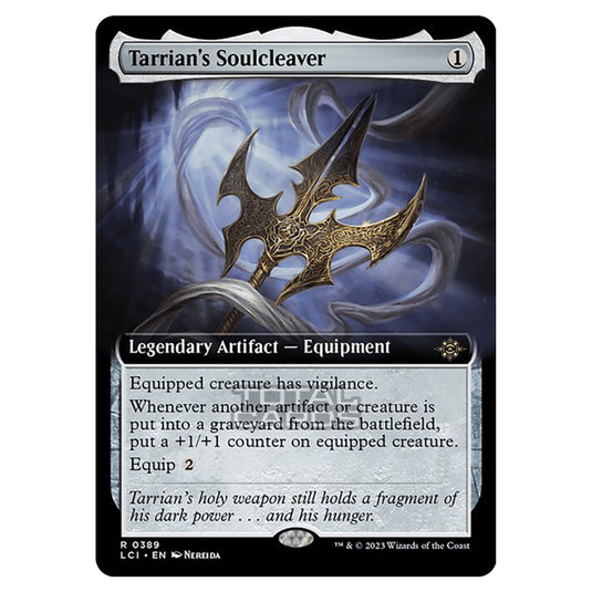 Magic The Gathering - The Lost Caverns of Ixalan - Tarrian's Soulcleaver (Extended Art) - 0389