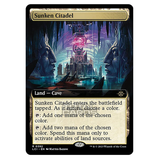 Magic The Gathering - The Lost Caverns of Ixalan - Sunken Citadel (Extended Art) - 0392