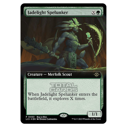 Magic The Gathering - The Lost Caverns of Ixalan - Jadelight Spelunker (Promo) - 0403