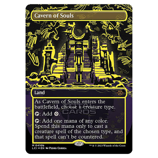 Magic The Gathering - The Lost Caverns of Ixalan - Cavern of Souls (Neon Ink) - 0410b