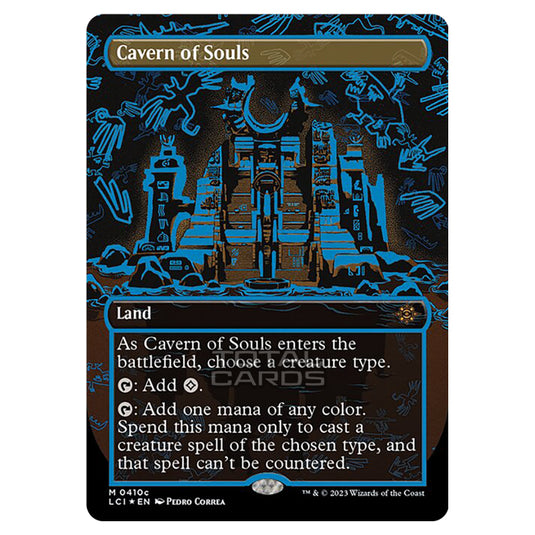 Magic The Gathering - The Lost Caverns of Ixalan - Cavern of Souls (Neon Ink) - 0410c