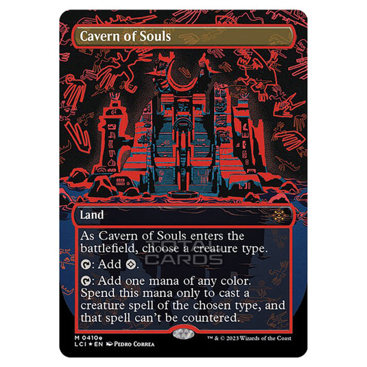 Magic The Gathering - The Lost Caverns of Ixalan - Cavern of Souls (Neon Ink) - 0410e