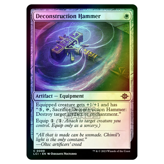 Magic The Gathering - The Lost Caverns of Ixalan - Deconstruction Hammer - 0009 (Foil)