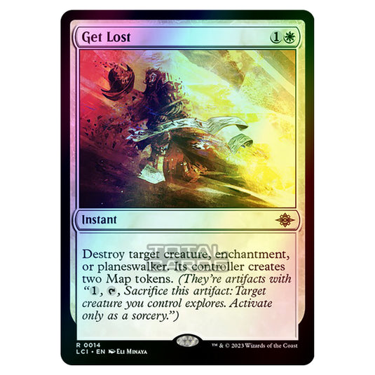 Magic The Gathering - The Lost Caverns of Ixalan - Get Lost - 0014 (Foil)