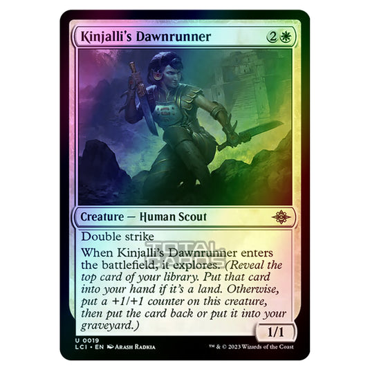 Magic The Gathering - The Lost Caverns of Ixalan - Kinjalli's Dawnrunner - 0019 (Foil)