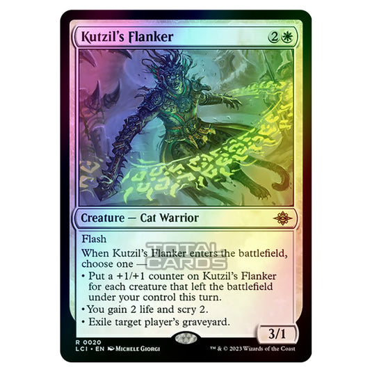 Magic The Gathering - The Lost Caverns of Ixalan - Kutzil's Flanker - 0020 (Foil)