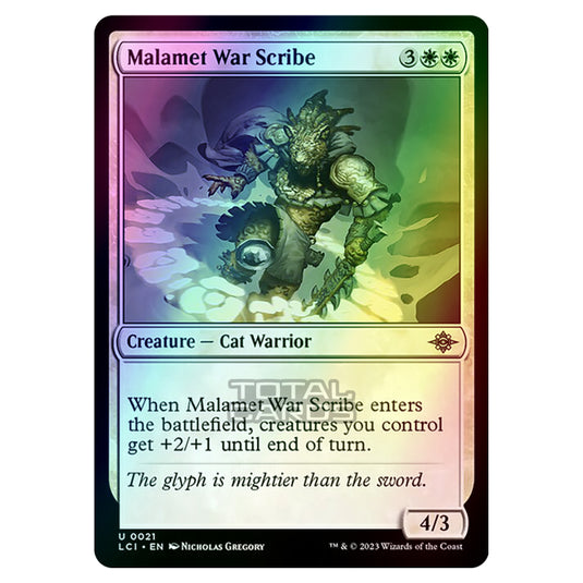 Magic The Gathering - The Lost Caverns of Ixalan - Malamet War Scribe - 0021 (Foil)