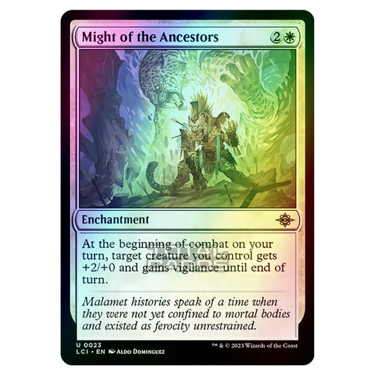 Magic The Gathering - The Lost Caverns of Ixalan - Might of the Ancestors - 0023 (Foil)