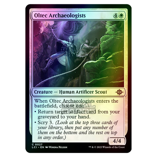 Magic The Gathering - The Lost Caverns of Ixalan - Oltec Archaeologists - 0027 (Foil)