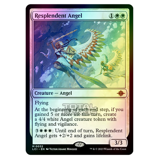 Magic The Gathering - The Lost Caverns of Ixalan - Resplendent Angel - 0032 (Foil)