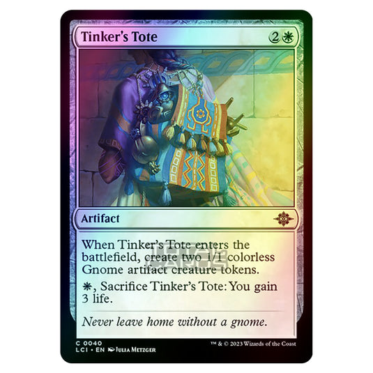 Magic The Gathering - The Lost Caverns of Ixalan - Tinker's Tote - 0040 (Foil)