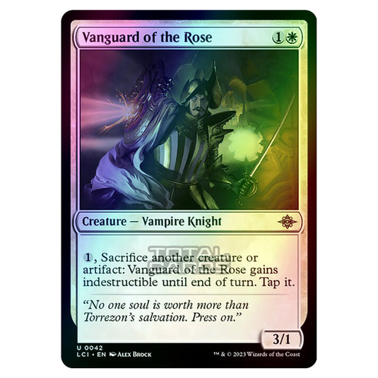 Magic The Gathering - The Lost Caverns of Ixalan - Vanguard of the Rose - 0042 (Foil)