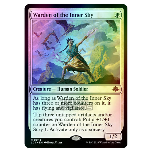 Magic The Gathering - The Lost Caverns of Ixalan - Warden of the Inner Sky - 0043 (Foil)