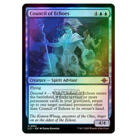 Magic The Gathering - The Lost Caverns of Ixalan - Council of Echoes - 0051 (Foil)