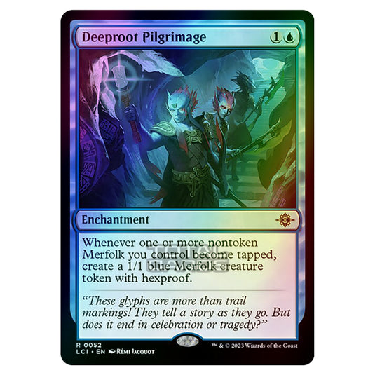 Magic The Gathering - The Lost Caverns of Ixalan - Deeproot Pilgrimage - 0052 (Foil)