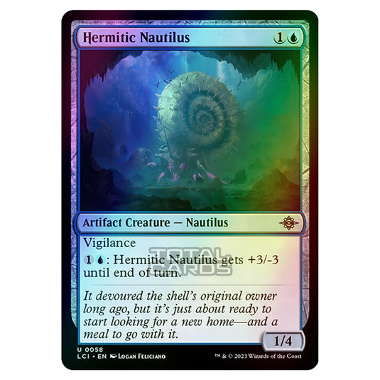 Magic The Gathering - The Lost Caverns of Ixalan - Hermitic Nautilus - 0058 (Foil)