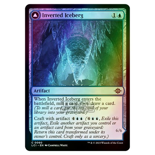 Magic The Gathering - The Lost Caverns of Ixalan - Inverted Iceberg // Iceberg Titan - 0060 (Foil)