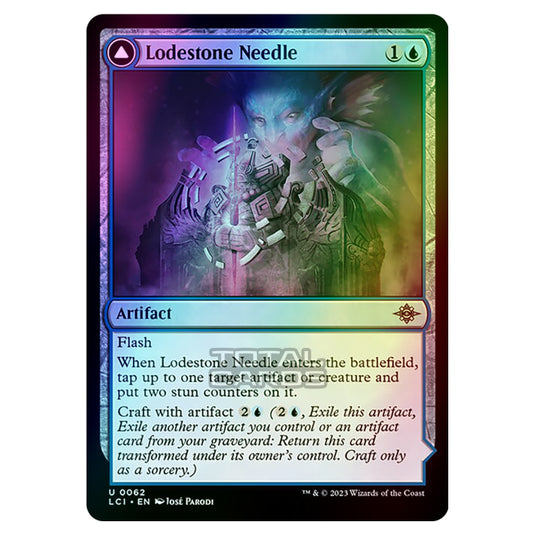 Magic The Gathering - The Lost Caverns of Ixalan - Lodestone Needle // Guidestone Compass - 0062 (Foil)