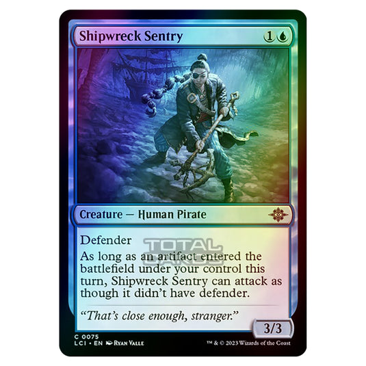 Magic The Gathering - The Lost Caverns of Ixalan - Shipwreck Sentry - 0075 (Foil)