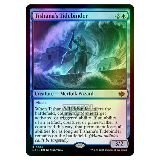 Magic The Gathering - The Lost Caverns of Ixalan - Tishana's Tidebinder - 0081 (Foil)