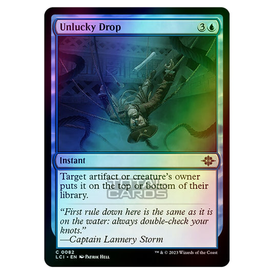 Magic The Gathering - The Lost Caverns of Ixalan - Unlucky Drop - 0082 (Foil)