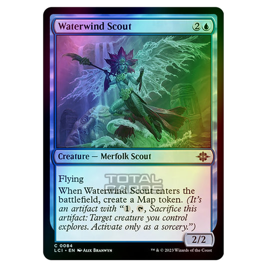 Magic The Gathering - The Lost Caverns of Ixalan - Waterwind Scout - 0084 (Foil)