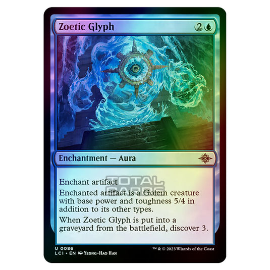 Magic The Gathering - The Lost Caverns of Ixalan - Zoetic Glyph - 0086 (Foil)