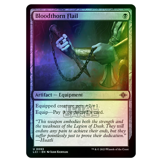 Magic The Gathering - The Lost Caverns of Ixalan - Bloodthorn Flail - 0093 (Foil)