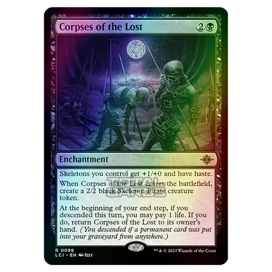 Magic The Gathering - The Lost Caverns of Ixalan - Corpses of the Lost - 0098 (Foil)