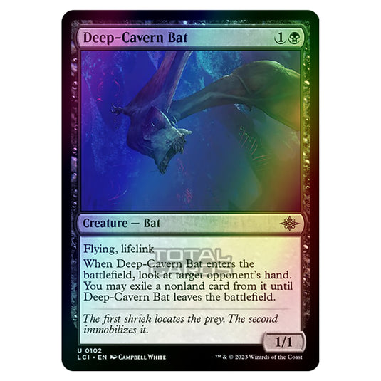 Magic The Gathering - The Lost Caverns of Ixalan - Deep-Cavern Bat - 0102 (Foil)