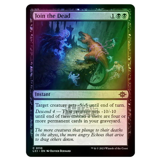 Magic The Gathering - The Lost Caverns of Ixalan - Join the Dead - 0110 (Foil)