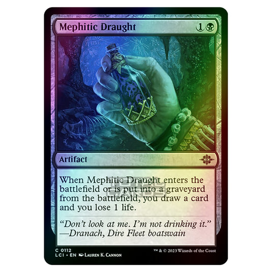 Magic The Gathering - The Lost Caverns of Ixalan - Mephitic Draught - 0112 (Foil)