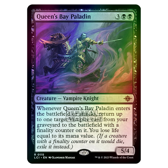 Magic The Gathering - The Lost Caverns of Ixalan - Queen's Bay Paladin - 0115 (Foil)