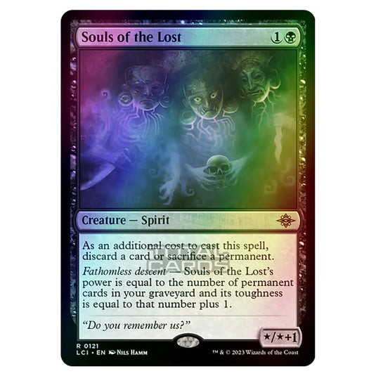 Magic The Gathering - The Lost Caverns of Ixalan - Souls of the Lost - 0121 (Foil)