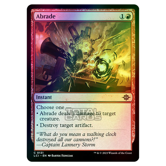 Magic The Gathering - The Lost Caverns of Ixalan - Abrade - 0131 (Foil)