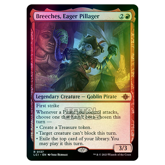 Magic The Gathering - The Lost Caverns of Ixalan - Breeches, Eager Pillager - 0137 (Foil)