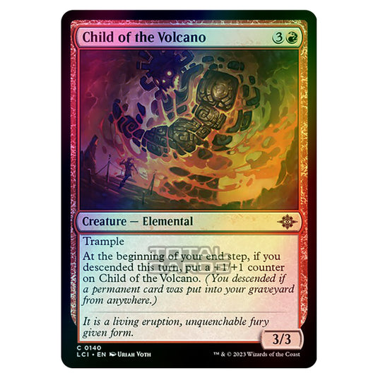 Magic The Gathering - The Lost Caverns of Ixalan - Child of the Volcano - 0140 (Foil)