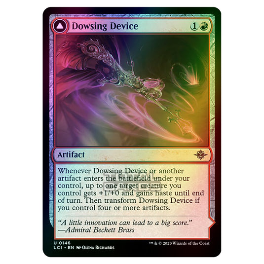 Magic The Gathering - The Lost Caverns of Ixalan - Dowsing Device // Geode Grotto - 0146 (Foil)