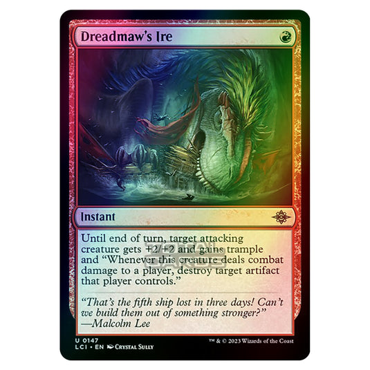 Magic The Gathering - The Lost Caverns of Ixalan - Dreadmaw's Ire - 0147 (Foil)