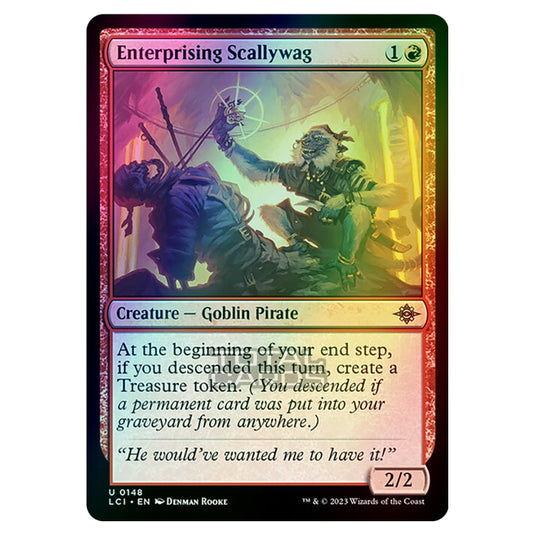 Magic The Gathering - The Lost Caverns of Ixalan - Enterprising Scallywag - 0148 (Foil)