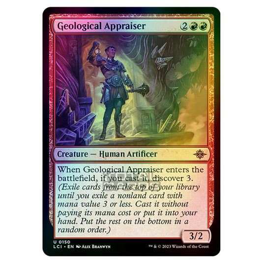 Magic The Gathering - The Lost Caverns of Ixalan - Geological Appraiser - 0150 (Foil)