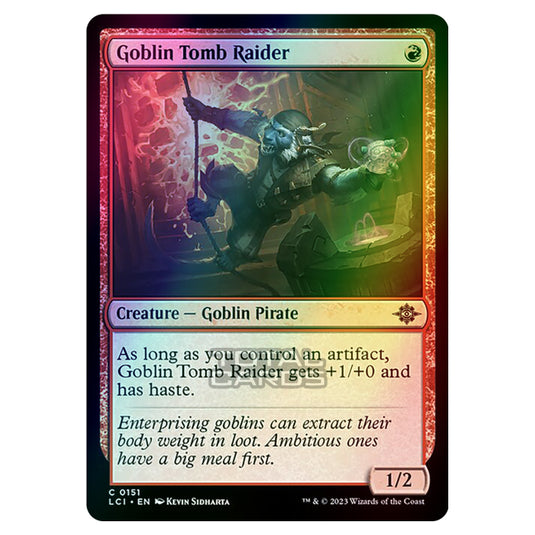 Magic The Gathering - The Lost Caverns of Ixalan - Goblin Tomb Raider - 0151 (Foil)