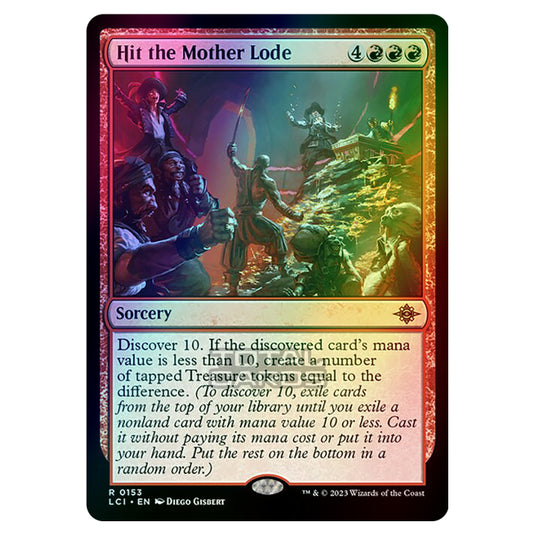 Magic The Gathering - The Lost Caverns of Ixalan - Hit the Mother Lode - 0153 (Foil)