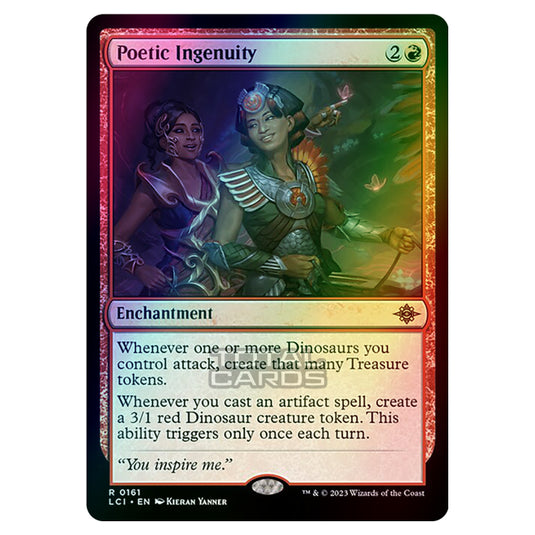 Magic The Gathering - The Lost Caverns of Ixalan - Poetic Ingenuity - 0161 (Foil)