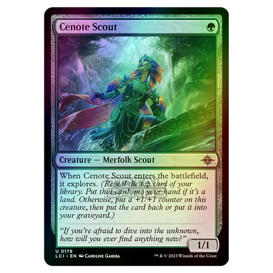 Magic The Gathering - The Lost Caverns of Ixalan - Cenote Scout - 0178 (Foil)