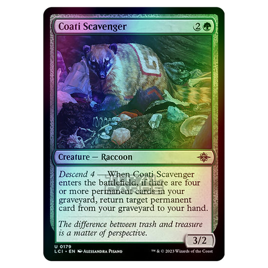 Magic The Gathering - The Lost Caverns of Ixalan - Coati Scavenger - 0179 (Foil)