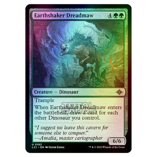 Magic The Gathering - The Lost Caverns of Ixalan - Earthshaker Dreadmaw - 0183 (Foil)