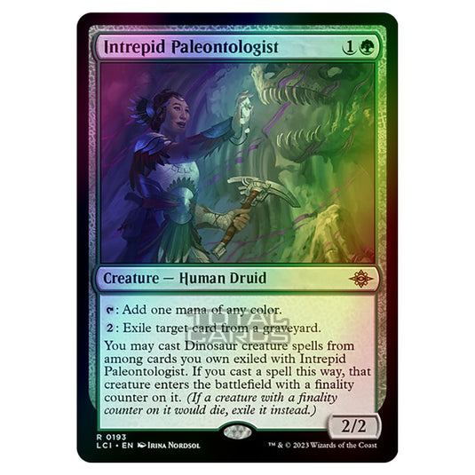 Magic The Gathering - The Lost Caverns of Ixalan - Intrepid Paleontologist - 0193 (Foil)